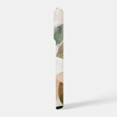 Modern Botanical Leaf Phone Case – Earth Tone (Côté gauche)