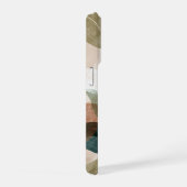 Modern Botanical Leaf Phone Case – Earth Tone  iPhone Hoesje (Rechterkant)