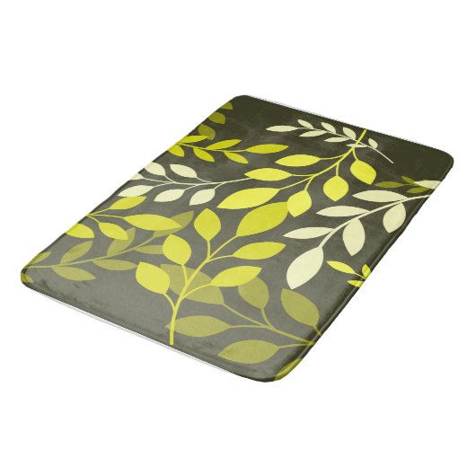 Modern Botanisch Badmat (Gekanteld)