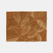 Modern Botany VI Fleece Deken (Voorkant (Horizontaal))