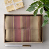 Modern Bourgondisch goud luxe linnen Collectie Tissuepapier (Geschenk)