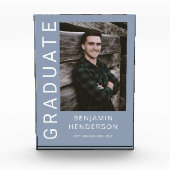 Modern Boy Afstuderen Fotoblokken (Voorkant)