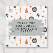  Modern Boys Trucks Racing Checkers Bedankjes Labels (Voorkant)