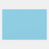 Modern Boze Oog Patroon Blauw & Goud Bescherming Inpakpapier Vel (Voorkant 3)