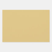 Modern Boze Oog Patroon Blauw & Goud Bescherming Inpakpapier Vel (Voorkant 2)