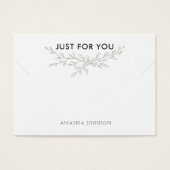 Modern Branch Earthy Bracelet Display Card (Devant)