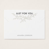 Modern Branch Earthy Bracelet Display Card (Devant)