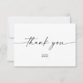 Modern Branded Bedankt (Voorkant)