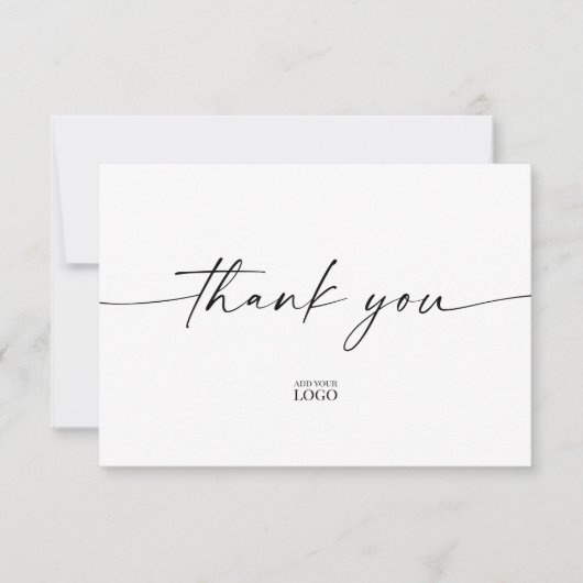 Modern Branded Bedankt (Voorkant)