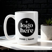 Modern Branded Logo Employee Coffee Mug
