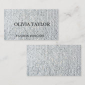 Modern breipatroon visitekaartje (Voorkant / Achterkant)