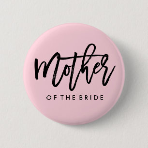 Modern Bridal Party Moeder van de Bride Ronde Button 5,7 Cm
