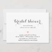 Modern Bridal Shower-uitnodiging Kaart (Voorkant)