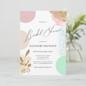 Modern Bridal Shower-uitnodiging Kaart (Staand voorkant)