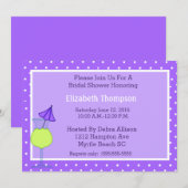 Modern Bridal Shower-uitnodiging Kaart (Voorkant / Achterkant)