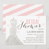 Modern Bride | Bridal Shower-uitnodiging Kaart (Voorkant / Achterkant)