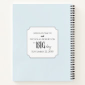 Modern Bride Elegant  Cute Wedding Dress Notitieboek (Achterkant)