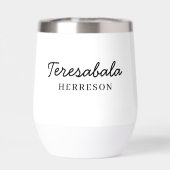 Modern Bridesmaid Minimalist Script Design (Arrière)