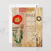 Modern  Briefkaart van paprika's (Voorkant / Achterkant)