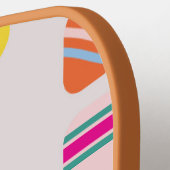 Modern Bright  Roze Pickleball Paddle (Links Detail)