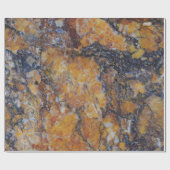 Modern Brown Faux Marble Cadeaupapier (Vlak)