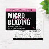 Modern Brows Aftercare PMU Brow Instructions Card (Bureau)