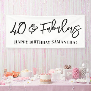 Modern Brush Script 40 en Fabulous Spandoek