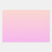 Modern Bubblegum & Soft Peach Wrapping Paper Pack (Voorkant)