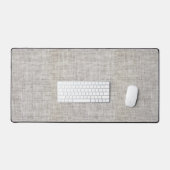Modern Burlap Bureaumat (Keyboard & Muis)