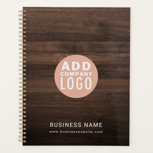 Modern Business Logo Elegant Wood Look 2026 (Devant)