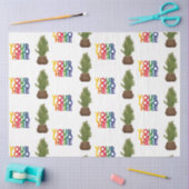 Modern Business Logo Kerstboomvakantie Tissuepapier (Craft)