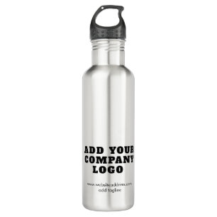 Modern Business Logo Nieuwe medewerkers Swag Custo Waterfles