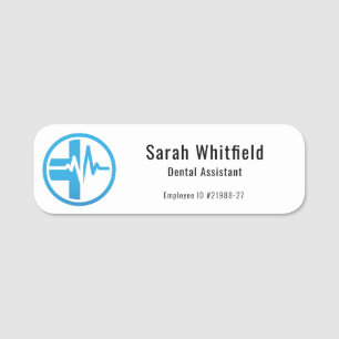 Modern Business Logo Tandheelkundige Assistent Aan Naamplaatje