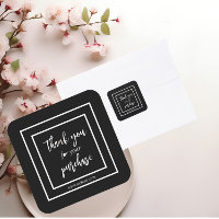 Modern Business Merchandise Dank u Sticker