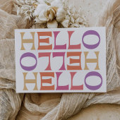 Modern Business Package Insert-Kaart Bedankkaart