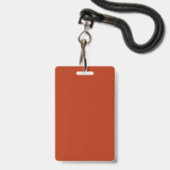 Modern Business Séminaire Badge d'événement de con (Arrière avec lanière)