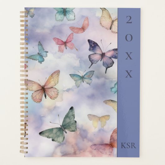 Modern Butterflies Planner (Devant)