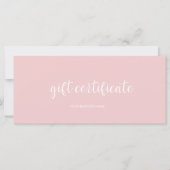 Modern cadeaubon (Voorkant)