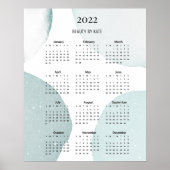 Modern, Calender 2022 Poster (Voorkant)