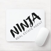Modern Caligraphy Realtor Mousepad Muismat (Met muis)