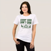 Modern Camp Bachelorette Green Tri-Blend Shirt (Voorkant volledig)