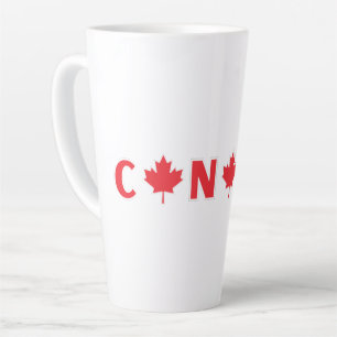 Modern Canadees land Vlag Souvenir Latte Mok