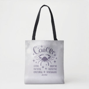 Modern Cancer Zodiac Horoscope Personalized Draagtas