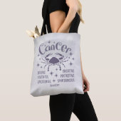 Modern Cancer Zodiac Horoscope Personalized Draagtas (Dichtbij)