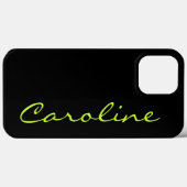 Modern Casual monogram op maat Case-Mate iPhone Case (Achterkant (horizontaal))