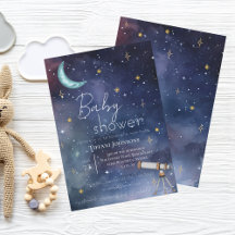 Modern Celestial Moon & Stars Baby shower