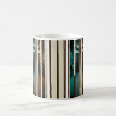 Modern Celestial Triple Stripe Color Morphing Mug (Centre)