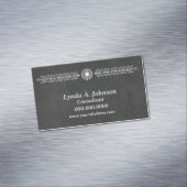 Modern Chalkboard Professional Magnetisch Visitekaartje (Voorbeeld)