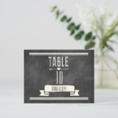 MODERN CHALKBOARD TAFELNUMMERS (Staand voorkant)