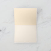 Modern Champagne Tonal Bedankkaart (Binnen)